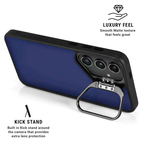 Royal Blue Galaxy S24 FE Kickstand Case